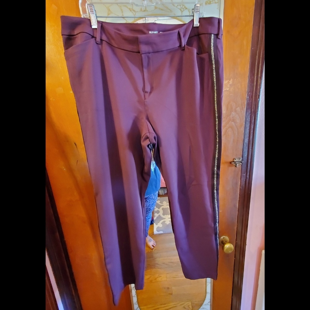 Maroon Pixie Pants